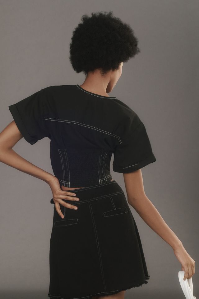 Pilcro Short-Sleeve Sailor Top #2