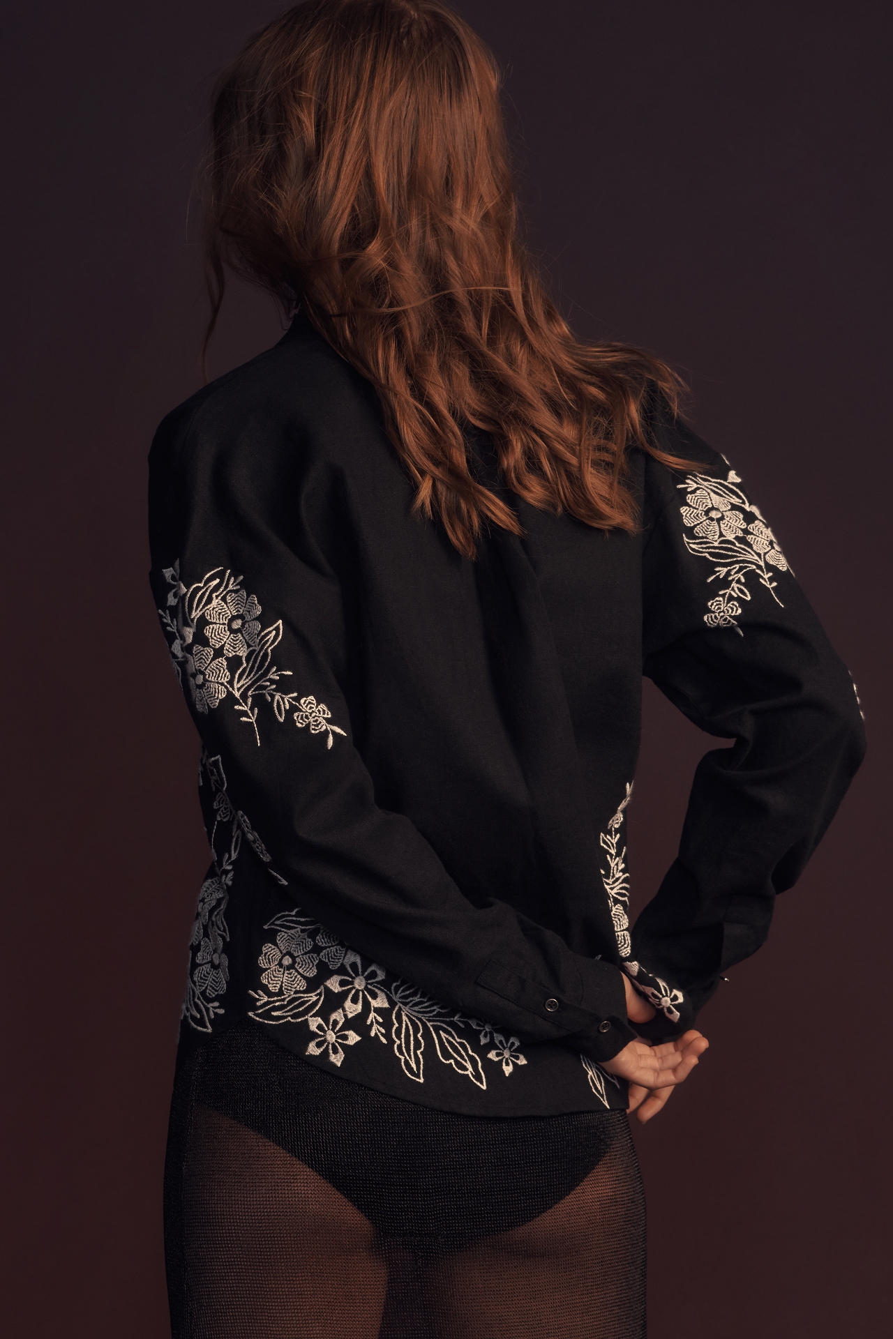 The Tavi Buttondown Blouse by Pilcro: Embroidered Edition