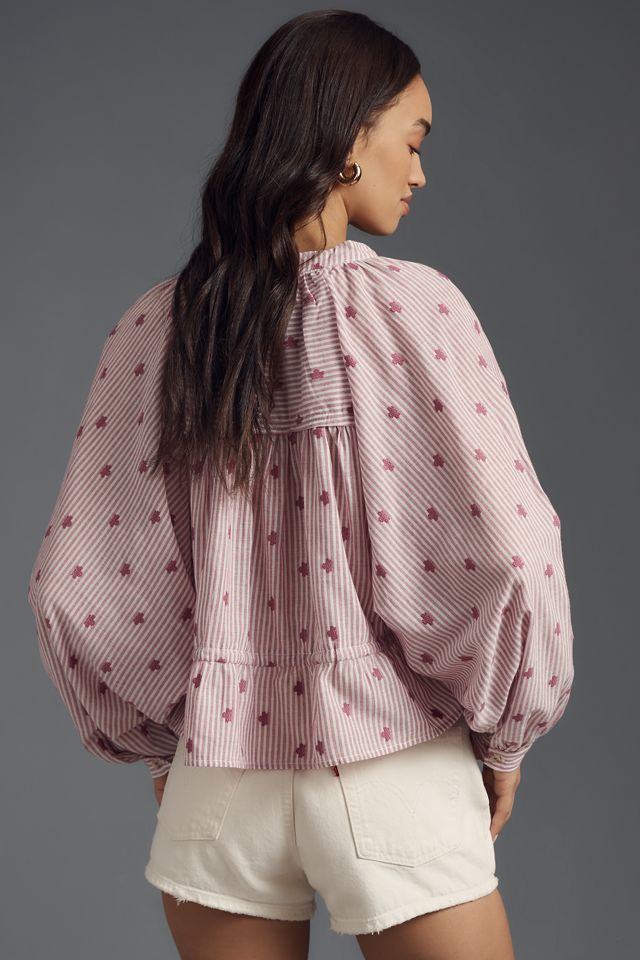 The Sidney Batwing Blouse by Pilcro: Cinched Waist Edition #2
