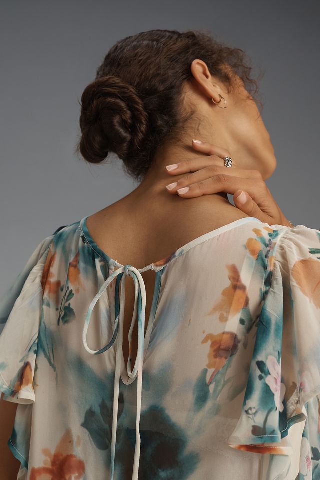 By Anthropologie Godet Swing Tunic Top #2