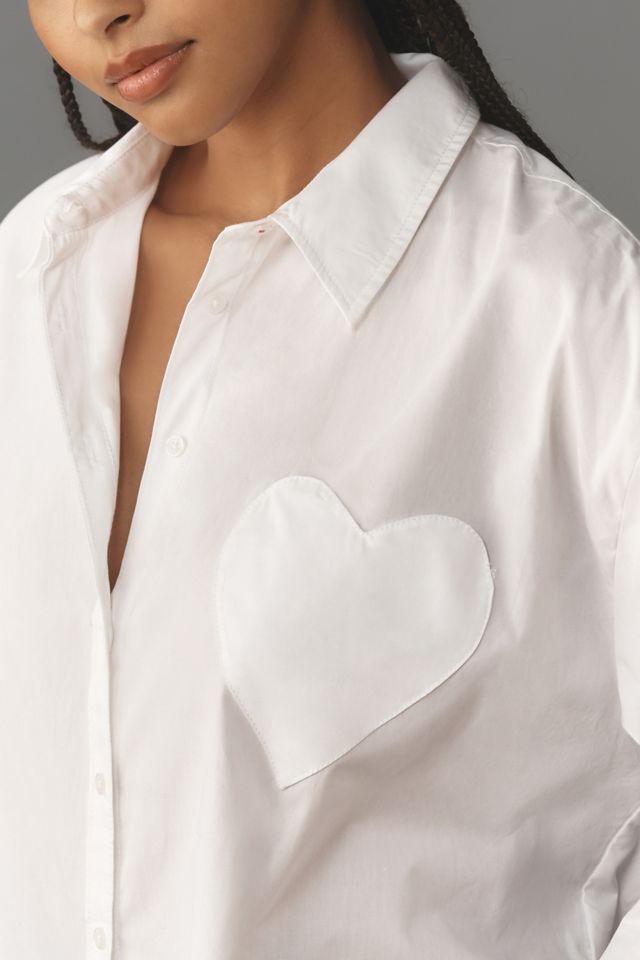 The Bennet Buttondown Shirt by Maeve: Heart Pocket Edition #7
