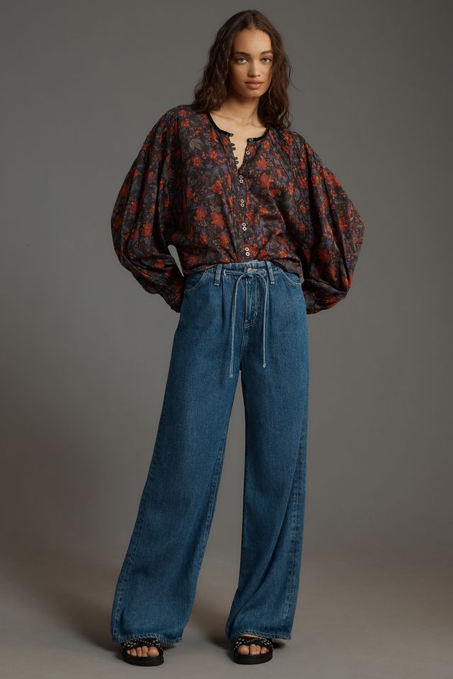 The Sidney Batwing Blouse by Pilcro: Button Loop Edition #3