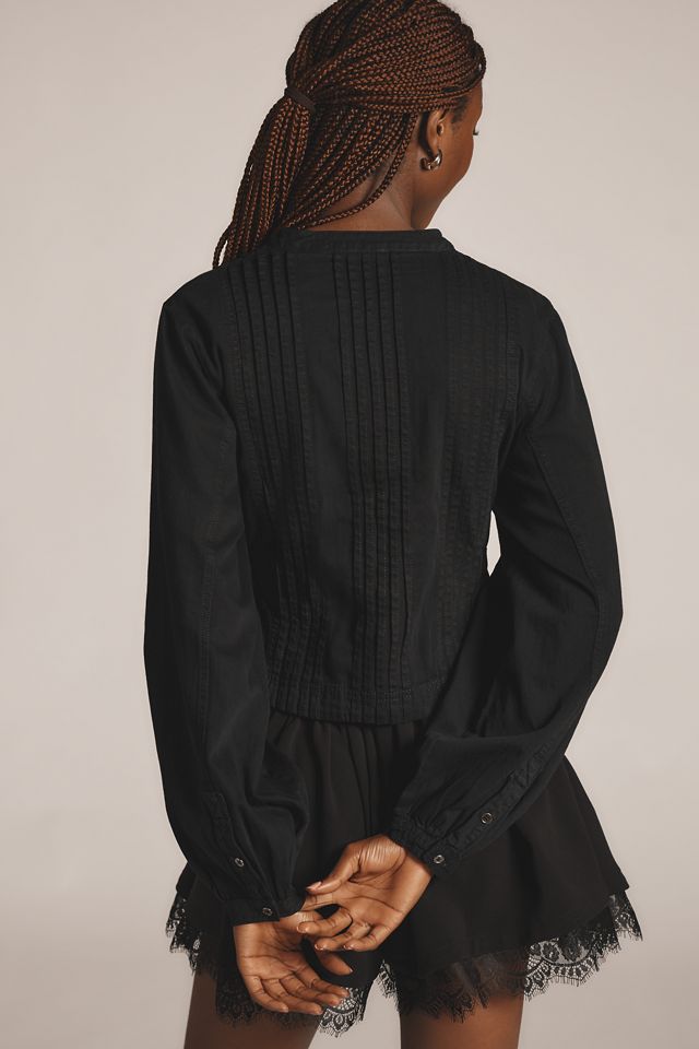 Pilcro Long-Sleeve V-Neck Blouse #1