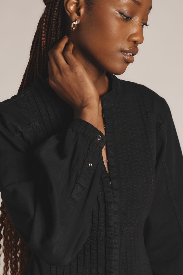 Pilcro Long-Sleeve V-Neck Blouse #2