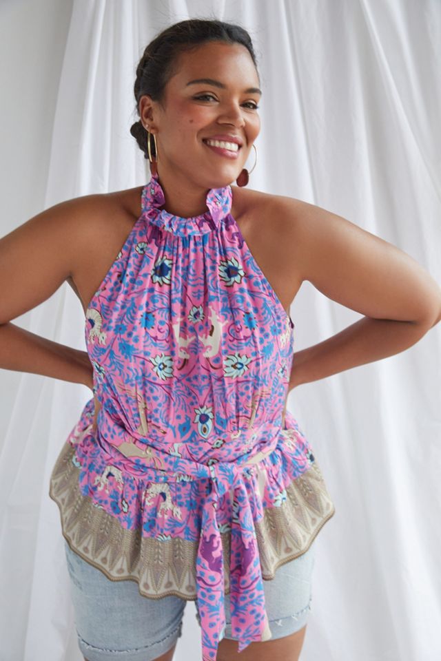 Plenty by Tracy Reese Ruffled Halter Blouse #6