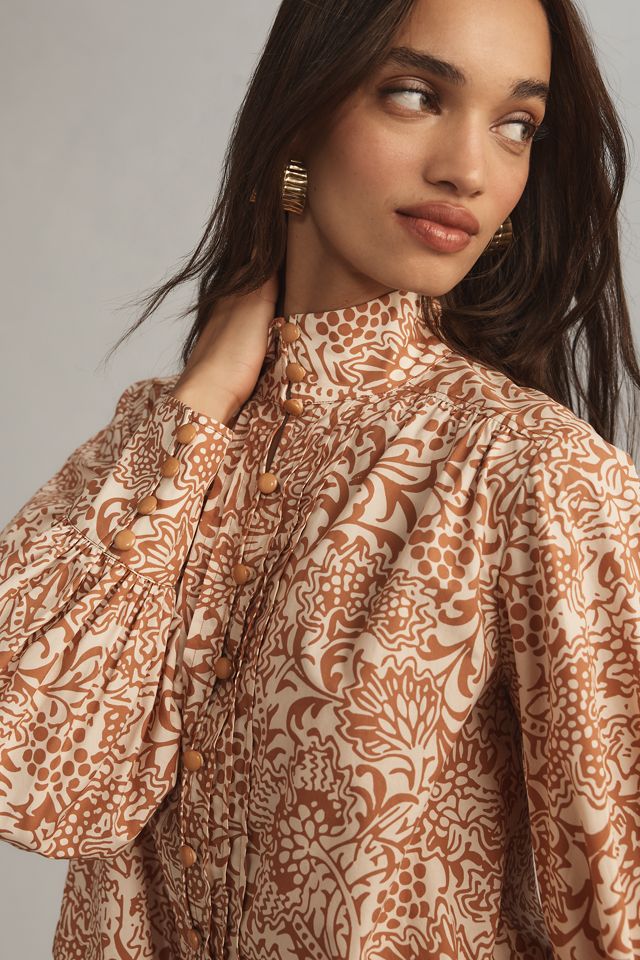 Blusa de Popelina Plisada Plenty by Tracy Reese #3