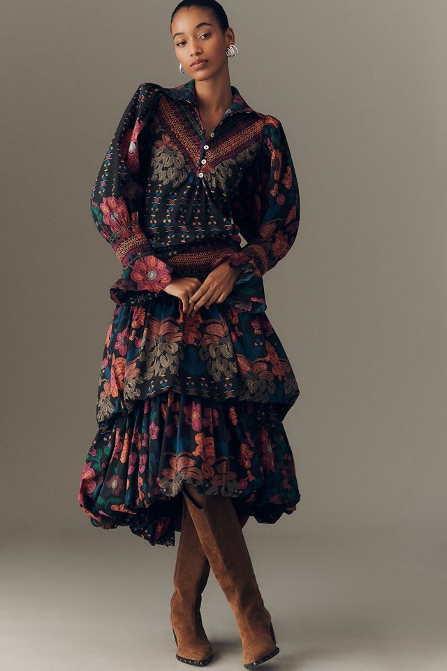 Hope for Flowers by Tracy Reese Puff-Sleeve Blouse #2