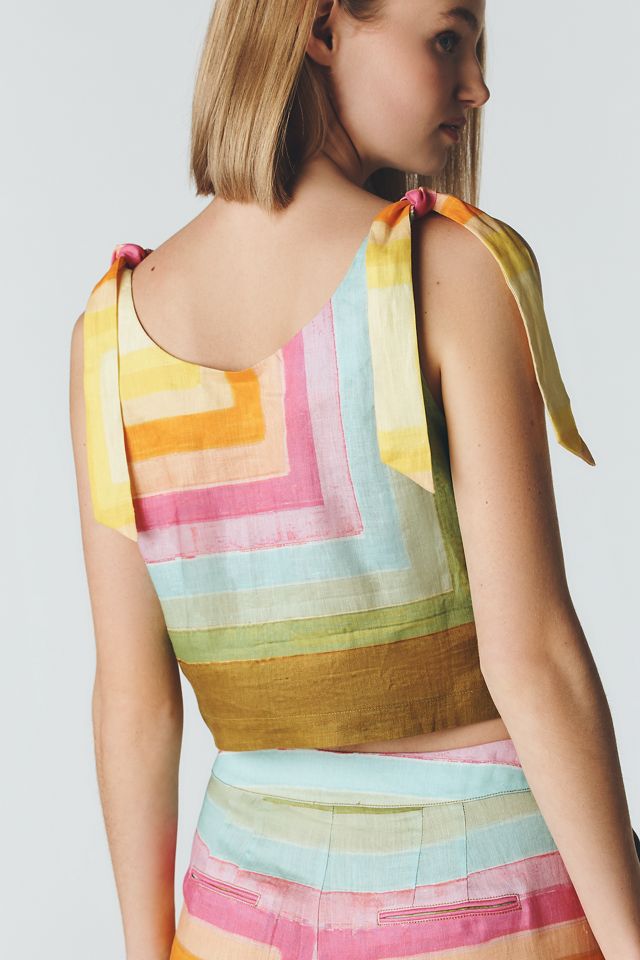 Hope for Flowers by Tracy Reese Tie-Shoulder Crop Top #2