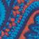 Blue Giant Foulard Print
