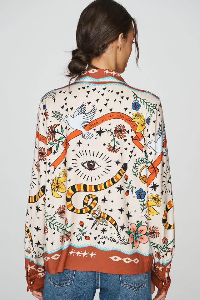 Hope for Flowers by Tracy Reese French Cuff Shirt #1