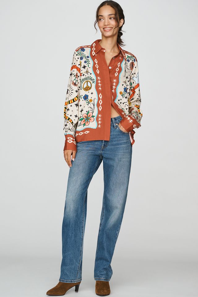 Hope for Flowers by Tracy Reese French Cuff Shirt #2