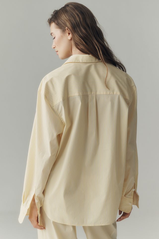 Good American Stretch Poplin Buttondown Shirt #2
