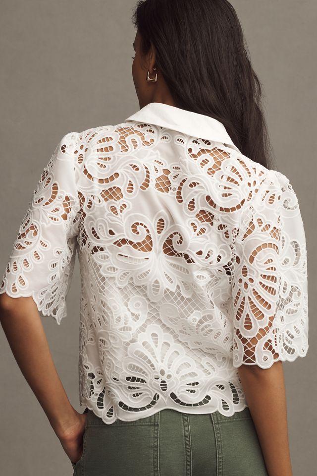 Aureta Studio Imani Lace Top #1