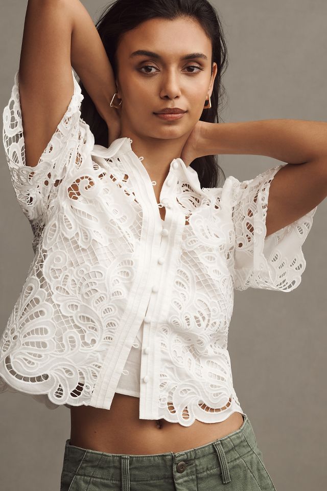 Aureta Studio Imani Lace Top #2