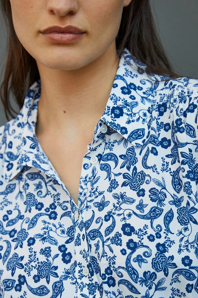 Favorite Daughter Floral Buttondown Shirt #1