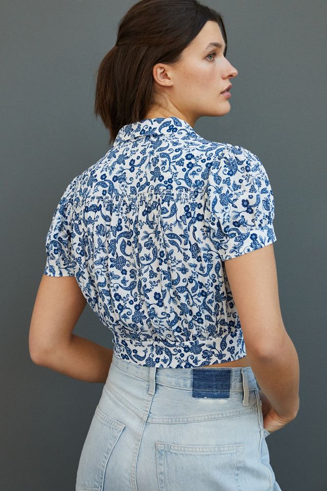 Favorite Daughter Floral Buttondown Shirt #2