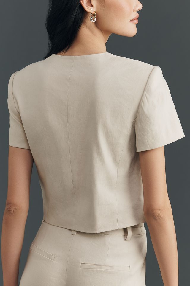 Favorite Daughter Mayfair Linen Blend Top #1