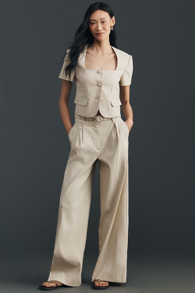 Favorite Daughter Mayfair Linen Blend Top #2