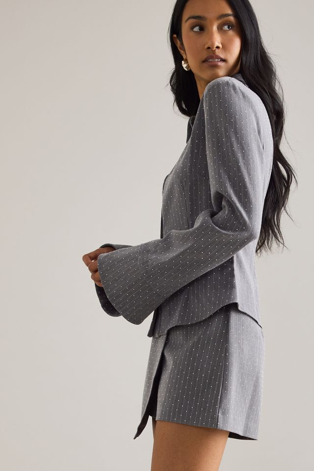 By Anthropologie Sparkle Tailored Shirt #3