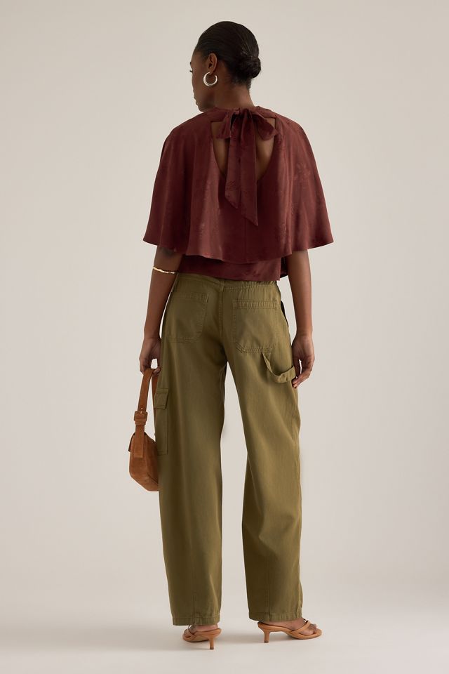 Top Capa de Jacquard Floral By Anthropologie #5