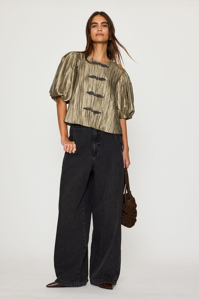 Camicetta con Bottoni a Rana By Anthropologie #1