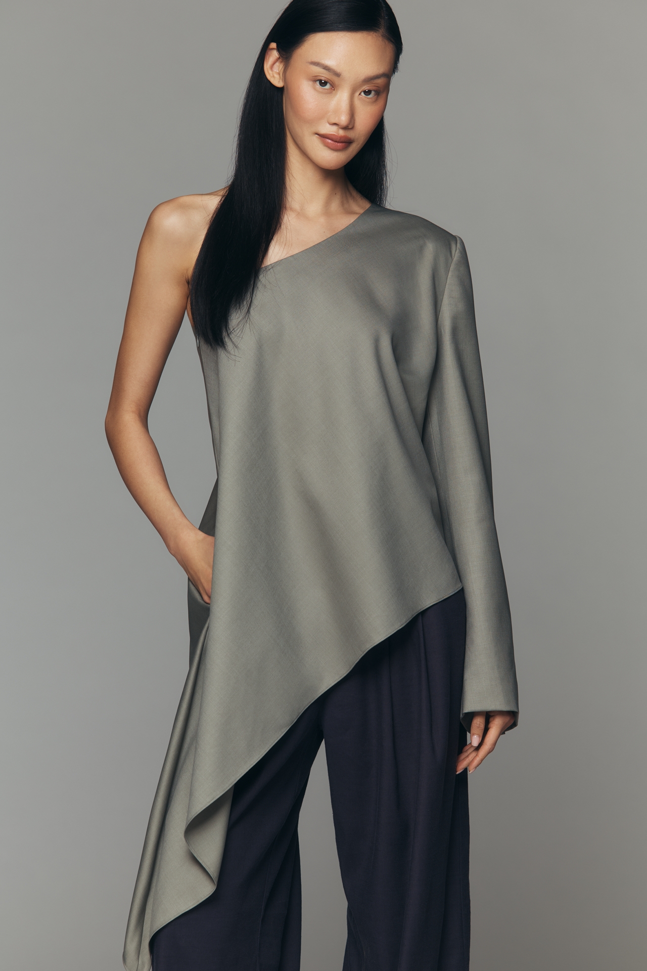 Ronny Kobo Cassidy Off-Shoulder Top