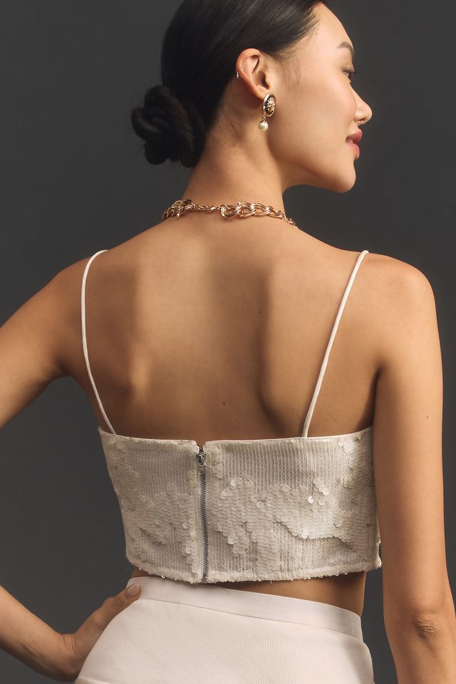 Walter Baker Audrine Sequin Top #1