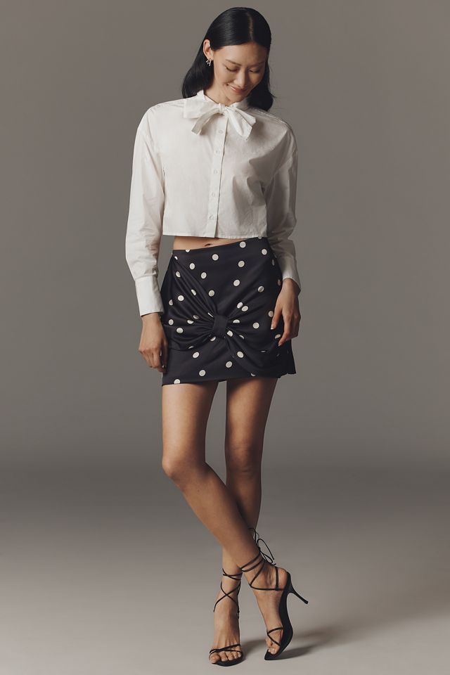 Walter Baker Monroe Bowed Buttondown Top #2