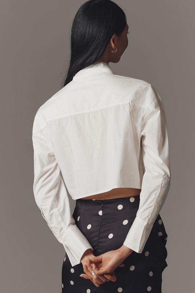 Walter Baker Monroe Bowed Buttondown Top #3