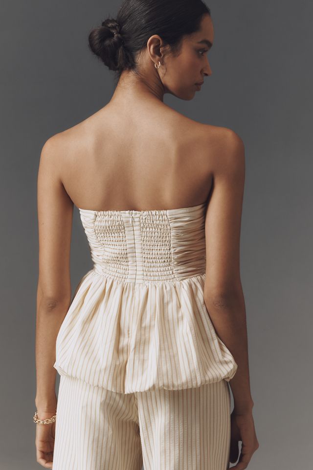 MON RENN Sleeveless Bubble Blouse #1