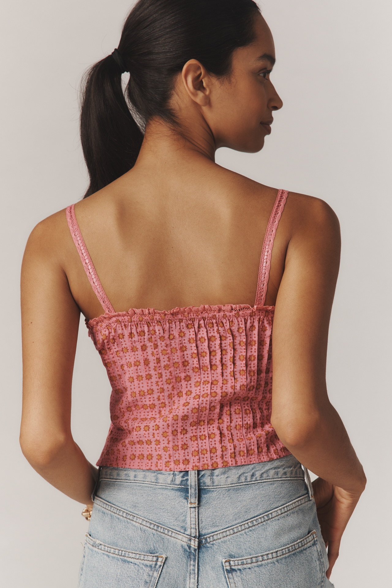 Mille Keira Ruched Tank Top