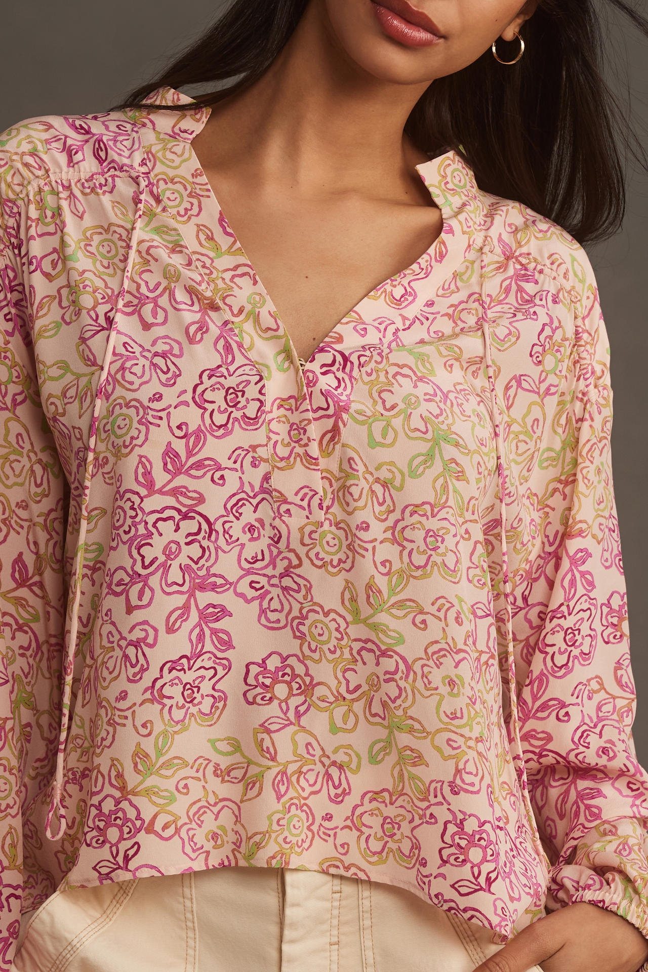 Joie Mercer Popover Blouse