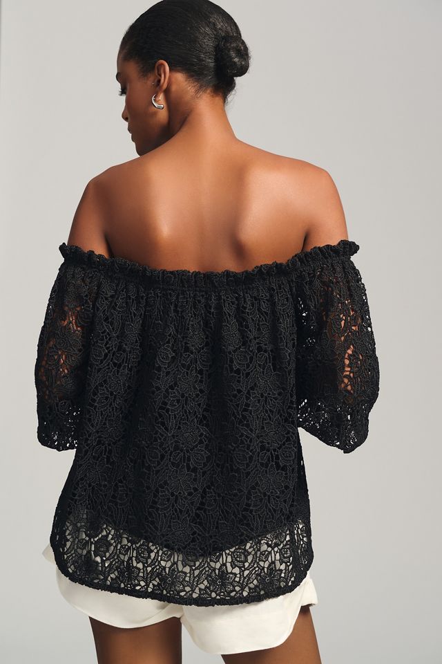 Maeve Top di taglio off-the-shoulder #3