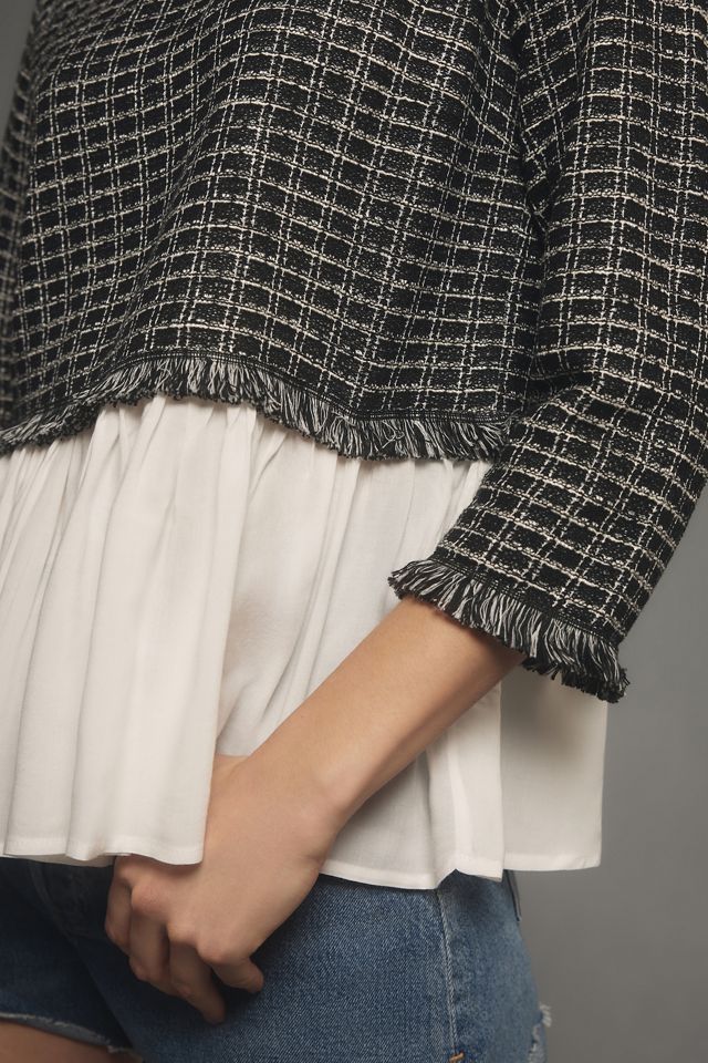 Maeve Tweed Twofer Top #3