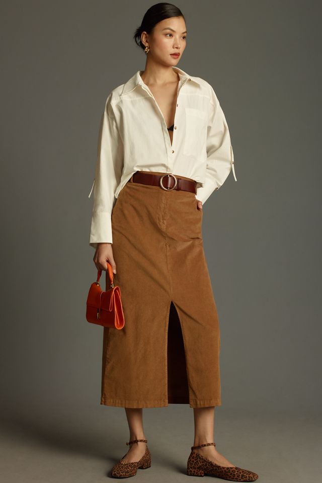 By Anthropologie Oversized Cuffed Buttondown Shirt #2