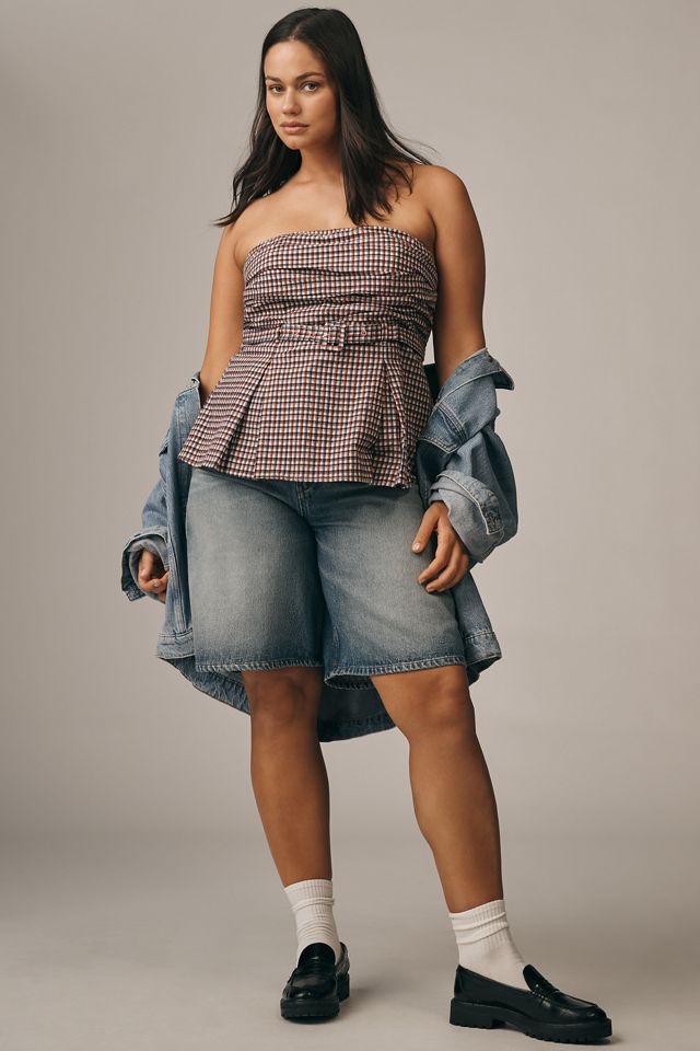 Maeve Strapless Belted Tube Top #2