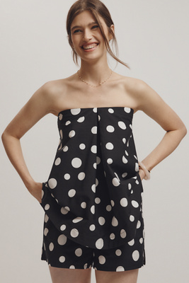 Maeve Cotton Swing Bandeau Top