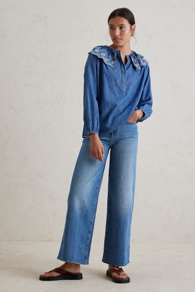 Setenta + Mochi Dylan Blusa Vaquera #1