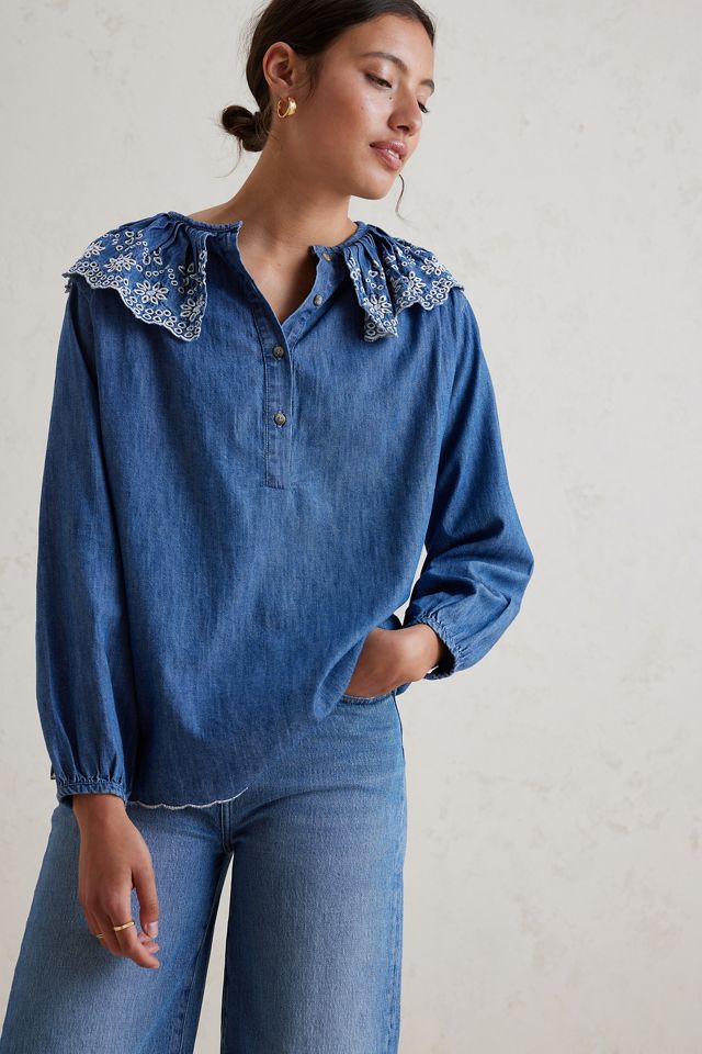 Setenta + Mochi Dylan Blusa Vaquera #3