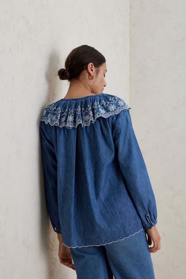 Setenta + Mochi Dylan Blusa Vaquera #4