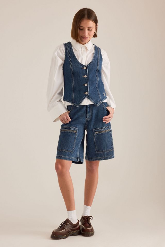 Seventy + Mochi Gilet en denim Kiki Phoenix #2