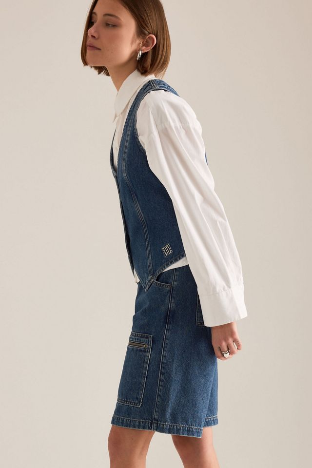 Seventy + Mochi Gilet en denim Kiki Phoenix #4
