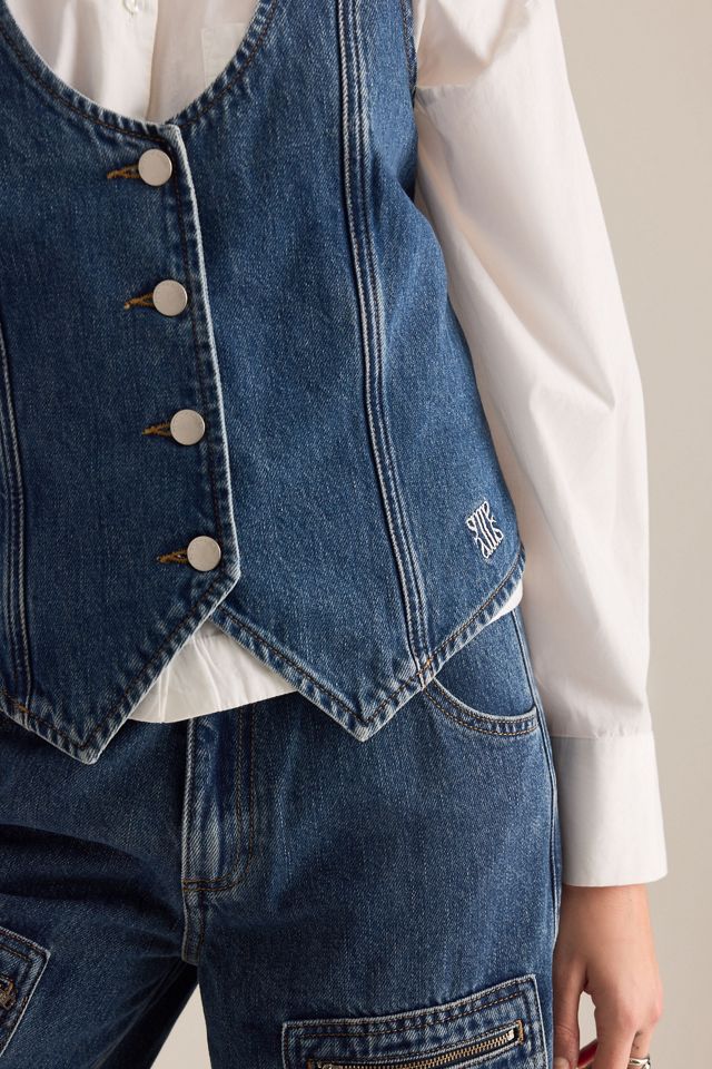 Seventy + Mochi Gilet en denim Kiki Phoenix #5