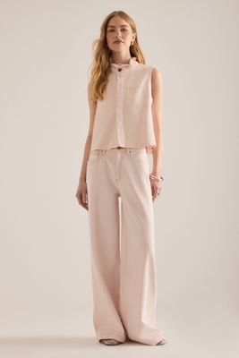 Seventy + Mochi Iris Sleeveless Denim Top