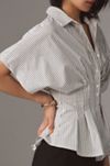 The Tobie Pleated Blouse by Exquise