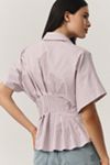 The Tobie Pleated Blouse by Exquise