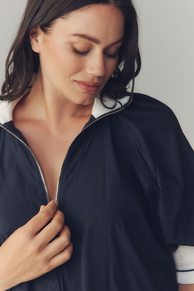 Maeve Sporty Henley Swing Top #5