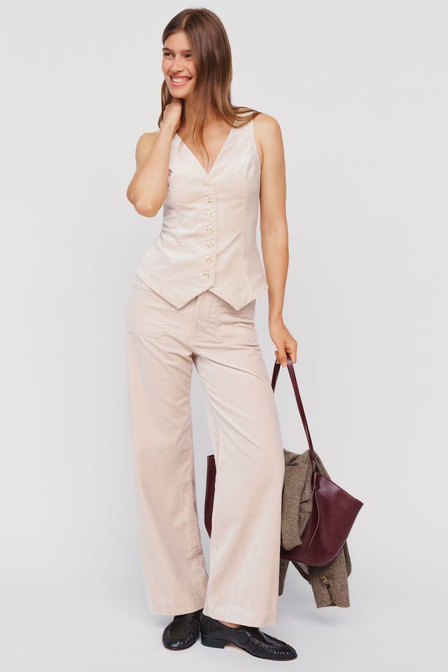 Halsey Slim Button-Front Vest #3