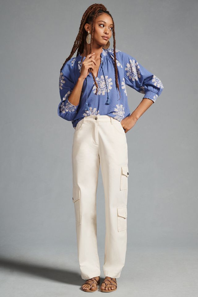 The Odells Batik Printed Blouse #3
