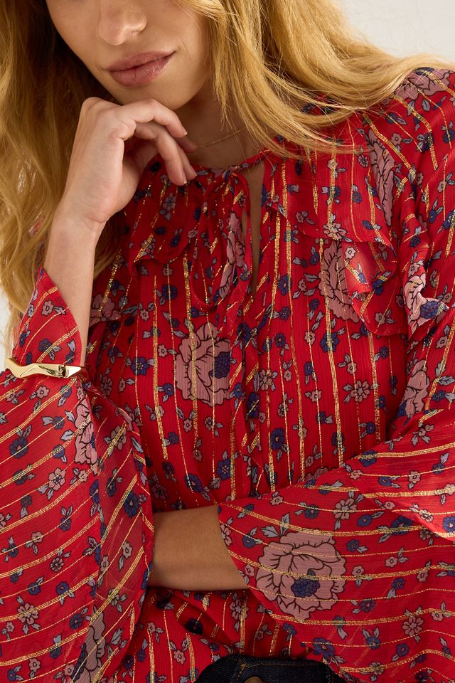 Queens of Archive Annie Chiffon Blouse #5